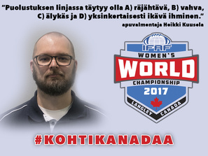 Mikä on lajihistoriasi?
Aloitin pelaamaan jenkkifudista vuonna 1990 silloisessa Munkka Coltsissa. Pelasin sittemmin espoolaistuneessa seurassa vuoteen 1996, jolloin opiskelut veivät miehen. Pelasin tämän jälkeen vielä muutaman kauden Demonsissa I-divisioonassa. Olen valmentanut 16 vuotta eri joukkueissa.

Milloin ja miten päädyit valmentajaksi?
Valmentamisen aloitin 2001 Demonsin naisten lippupallojoukkueessa. Olin käynyt katsomassa Jyväskylässä kauden 2000 finaalin ja totesin joukkueen linjapelaamisessa olevan kohentamisen varaa. Niinpä sitten lampsin treeneihin seuraavalla off seasonilla. Sitä kautta tie vei aikanaan nuorten maajoukkueeseen, Roostersin edustusjoukkueeseen ja naisten maajoukkueeseen. Tämä viimeisin pesti on näistä enää voimassa.

Mitä hyvältä valmentajalta vaaditaan?
On varmasti erilaisia tapoja lähestyä tätä tehtävää. Itse olen lähtenyt siitä, että ensimmäisenä täytyy olla vahva visio siitä mitä haluaa nähdä pelaajien tekevän. Tämä on kaikkein oleellisin asia, johon kaikki muu työskentely nojaa. Sen jälkeen pelaajilta täytyy vaatia sen vision toteuttamista. Se tarkoittaa sitä, että kommunikoidaan selkeästi mitä ollaan tavoittelemassa ja ohjeistetaan ja korjataan toimintaa väsymättä.

Valmentajan täytyy olla siinä mielessä skitsofreeninen luonne, että täytyy toisaalta luottaa vahvasti omaan tekemiseen ja toisaalta olla valmis miettimään asioita uudelleen, mikäli jokin osa tekemisestä ei toimi tai löytää paremman tavan tehdä se. Valmentajan täytyy johtaa persoonalla. Näytellä ei voi, mutta show-miehen kyvyistä on joskus apua. Ja järkeä täytyy käyttää. Paatuneena militaristina tulee mieleen käsittääkseni kenraali Airon lausahdus sotilasjohtamisesta, että täytyy käydä paljon kouluja, jotta uskaltaa tehdä yksinkertaisia ratkaisuja. Sopii tietyllä tavalla myös pöhköpalloon. Tässä näin "lyhyesti".

Kuka on esikuvasi?
Ei ole. Olen yrittänyt löytää oman tieni ja yhdistellä asioita periaatteella beg, steal or borrow. Joskus alkuaikoina seurasin sivusta Heikkisen Tuopin valmentamista ja olin otettu hänen otteestaan ja rutiinistaan. Mutta kuten sanottu, valmentaja valmentaa persoonallaan eikä kannata siinä mielessä yrittää imitoida ketään. Vaikutteita kannattaa hakea mahdollisimman laajasti.

Mitkä ovat puolustuksen linjapelaajan kolme tärkeintä ominaisuutta?
Kaikki lähtee korvien välistä. Puolustuslinjamiehen on yksinkertaisesti oltava ikävä ihminen (mikäli tahdotaan kaihtaa karkeampia ilmaisuja). Siis kentällä vastustajalleen. Sellainen katutappelijamentaliteetti on nähdäkseni tarpeen. Sellainen tyyppi, joka ei hätkähdä kun eteen astuu 20-30kg isompi vastustaja.

Tietenkin fyysiset abiliteetit ovat edellytyksenä henkisten ominaisuuksien pääsemiseksi oikeuksiinsa. Puolustuslinjamiehen täytyy olla räjähtävä ja vahva. Ja itse olen aina pitänyt älykkäistä pelaajista. Järjen käyttämisellä voi voittaa yllättävän paljon kun niikseen sattuu. Koko ei mielestäni ole ensimmäisiä ominaisuuksia. Tekee mieli sanoa Täällä Pohjantähden alla -romaanin Kiviojan Laurin sanoin hevoskauppaa tehtäessä, että "parempi naula sokeria kuin leiviskä paskaa".

Mitä odotat tulevilta MM-kisoilta?
Kirkkaampaa mitalia. Ja seikkailuja.