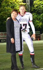 Trojans team MVP wr Veikka Kuisma.Valokuva Harri Seppänen.