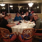 Suomalaiset IFAF-IMG tervetuliasillallisella.