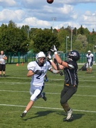 Alexander Wasiljeff keskittyy kiinniottoon.