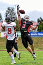 Huskiesin Kevin Duley (9) saatetaan nähdä monessa mukana lauantain ottelussa.
Kuva: FSC Media / Asseri Kasari