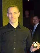 Vuoden Joukkue - Roosters miehet, palkinnon vastaanotti valmentajistosta Kalle Karppinen