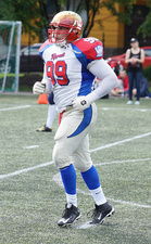 Kokenut Thomas Ceken on Efe Evwarayen lisäksi ainoa pelaaja, joka on pelannut Vaahteraliigaa ennen kautta 2016.
Kuva: Sami Ranta