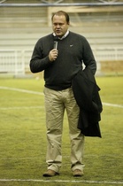 Vantaan kaupungin liikuntajohtaja Veli-Matti Kallislahti toimi turnauksen suojelijana.