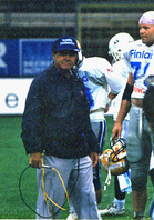 Ken Meyer Suomen maajoukkueen mukana vuoden 1997 EM-kisoissa Italian Boltzanossa.