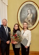 Palkinnot jakoi eurooppa-, kulttuuri- ja urheiluministeri Sampo Terho. Nordic Girls' Camp -hanketta edustivat pelaaja/valmentaja Anastasia Olavuo sekä hankkeesta vastaava Alexandra Naumanen SAJL:stä.