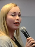 SAJL liittohallituksen jäsen Otteliina Rantanen.