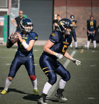 Wolverinesin Vaahteraliiga-joukkue aloittaa kautensa vasta kesäkuussa. Toukokuussa Ahmoje riveissä saattaa siis esiintyä useita liigapelaajia. Kuva: Tapani Moisala