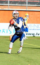 Lokakuun alussa Flinkman johti Vantaan Myyrmäessä Suomen voittoon Ruotsista. Kuva: Sami Ranta