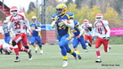 Swedish running back Vilinhton Tengroth in action