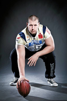 Kaudella 2015 Arttu Tennberg pelasi Saksassa Dresden Monarchsissa.
Kuva: Lotta Åberg / Uusimaa