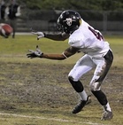 Ario Winston ei pelannut kaudella 2015 vaan kuntoutti Vaahteraliiga-kaudella 2014 saamaansa kyynärpäävammaa.