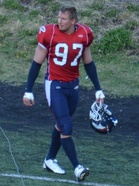 Suihkuun lentänyt Robert Zernicke.