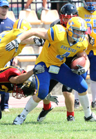 Ruotsin all star laitahyökkääjä Oscar Nevermann. Kuva:Tiia Meskanen