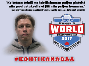 Mikä on lajihistoriasi?
Vuonna 1990 aloitin lippupallon, kun kaveri pyysi messiin. Ei ollut lippupallosta hajuakaan silloin. Pelipaikkoina on lähinnä ollut laitahyökkääjä ja pelinrakentaja.

Milloin ja miten päädyit valmentajaksi?
Ensimmäiset valmennukset oli ehkä 93–94 aikoihin, jolloin valmensin Roostersin lippupallojunnuja itseni siirryttyä jenkkifudikseen.

Mitä hyvältä valmentajalta vaaditaan?
Pitää tuntea oman joukkueen heikkoudet ja vahvuudet, joita käyttää hyväksi. Naisten puolella rosterit ovat myös monesti aika ohuet, jolloin pelaajat ovat sekä hyökkäyksessä ja puolustuksessa. Näin treeniaika on hyvin rajoitettua, mikä taas rajoittaa pelikirjan laajuutta.

Maajoukkueessa onneksi pelaajia riittää, mutta aikaa on edelleen niukasti. Scouttaus on nykypäivänä aina vain tärkeämmässä roolissa seuraavaa vastustajaa opeteltaessa. Peleissä pitää osata reagoida vastustajan muutoksiin nopeasti.

Kuka on esikuvasi?
Esikuva on ehkä väärä sana, mutta seuraan Mike Leachin tekemisiä jonkin verran, hauska ukko. Pelaajista Aaron Rodgersia, Drew Breesia ja Derek Carria on kiva katsella.

Mitkä ovat laittahyökkääjän kolme tärkeintä ominaisuutta?
Peittojen lukeminen, hyvät kädet ja ajoitus QB:n kanssa.

Mitä odotat tulevilta MM-kisoilta?
Mukava päästä pelaamaan kovia joukkueita vastaan. Koitetaan tehdä mahdollisimman paljon pisteitä niin puolustukselle ei jää niin paljon hommaa.