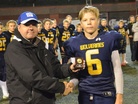Game MVP qb Elmeri Laalo, Helsinki Wolverines