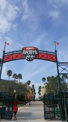 Portti urheiluhulluuteen eli ESPN Wide World of Sports -kompleksiin, jossa Blue Lions vietti valtaosan 1,5 viikon matkastaan.