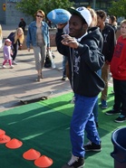 TEHO sport -juomaa saivat kaikki heittokisassa onnistuneet.