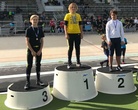 U13 sarjan mitalistit: Vas. Akseli Asikainen, Nooa Kurki	ja Ramses Borg.