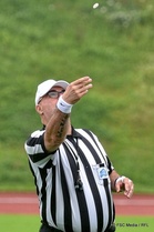 Jukka Kalliokoski kolikonheitossa I-divisioonan ottelussa kesällä 2015.
Kuva: FSC Media / Riku Flink