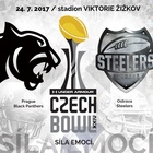 24. Czech Bowl pelataan Praha Black Panthersin ja Ostrava Steelersin välillä.