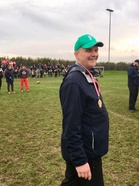 ...mutta päävalmentaja sentään uskalsi hymyillä.
Kuva: Alexandra Naumanen