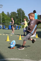 Nuori potkaisija vauhdissa