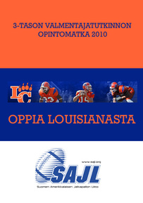 Oppia Louisianasta-3-tasonvalmentajakurssin opintomatka 2010